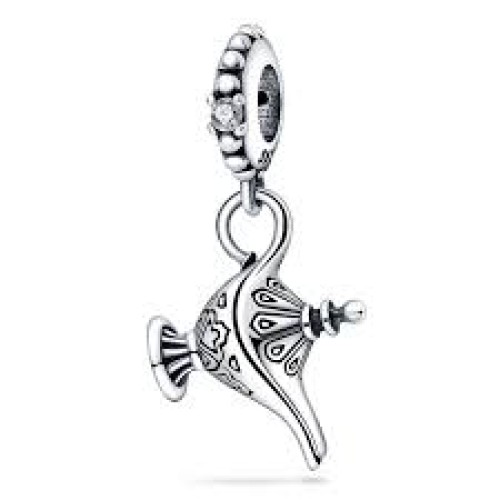  Pingente Lampada Aladim Prata 925
